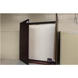 Mahogany Wall Mount Conference Board