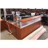 Image 3 : Mahogany Corner Reception Desk