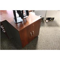 Cherry 2 Door Storage Cabinet