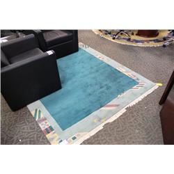 8Ft X 5Ft Wool Area Rug