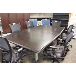 Black Cherry 8Ft Boardroom Table