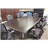 Image 1 : Black Cherry 8Ft Boardroom Table