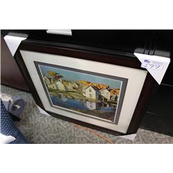 Limited Edition Print "White Village" 347/495