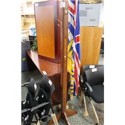Solid Cherry Coat Stand