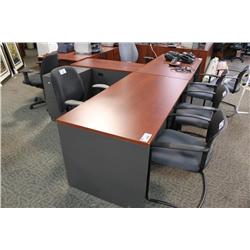 Mahogany Double Pedestal Desk