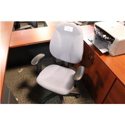 Blue Multi-Lever Ergonomic Task Chair