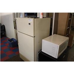 Fridge, 2 Microwaves & A File Cabinet