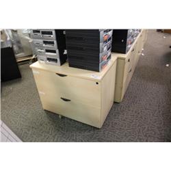 Maple 2 Drawer Lateral File Cabinet