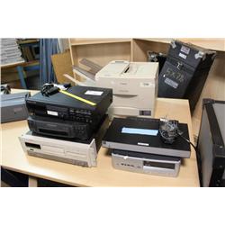 Lot Of Computer Equipment, Av Equipment & A Canon