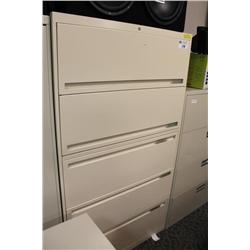 5 Drawer Lateral File Cabinet