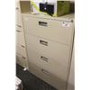 Image 1 : 4 Drawer Lateral File Cabinet