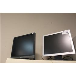 2 Flat Panel Monitors