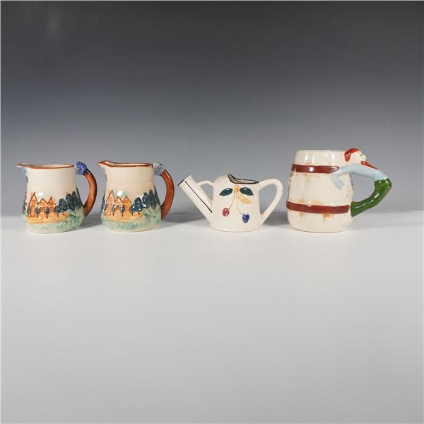4pc Japanese Ceramic Pitchers and Mug Assortment