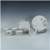 Image 1 : 13pc Japanese Aichi China Pink Roses Pattern Tea Set