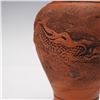 Image 3 : Terracotta Vase with Dragon Relief Decoration