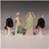 Image 2 : 4pc Occupied Japan Hand-Painted Porcelain Figurine Set