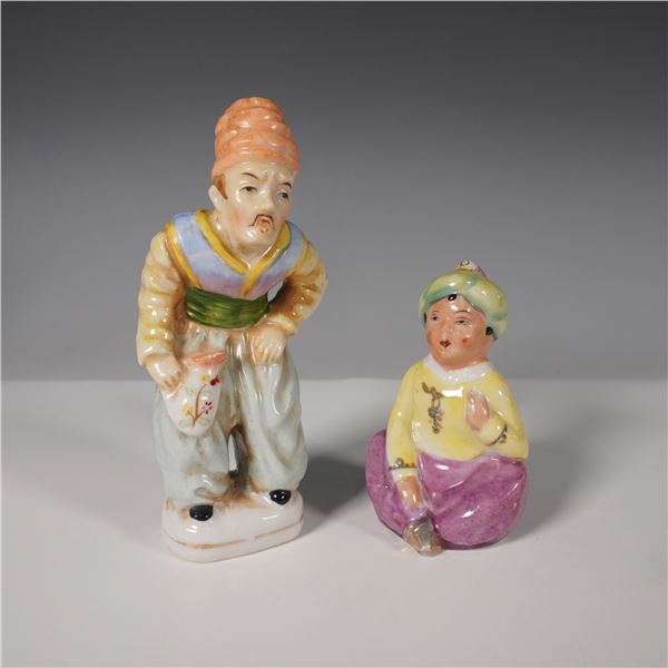 Pair of Occupied Japan Porcelain Figurines