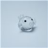 Image 1 : Swarovski Silver Crystal Figurine, Small Blowfish