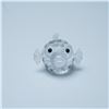 Image 3 : Swarovski Silver Crystal Figurine, Small Blowfish