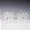 Image 4 : Set of 2 Cut Crystal Champagne Coupes