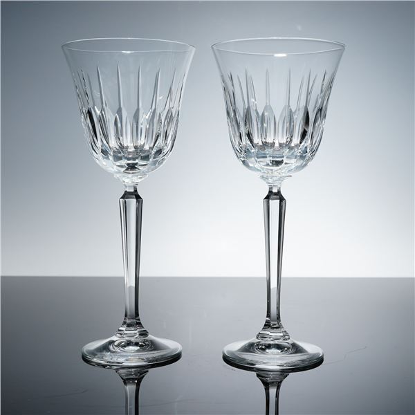 2pc Wine Glasses, Mikasa Park Avenue Pattern