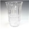 Image 2 : Cut Crystal Vase with Starburst Base