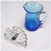 Image 4 : 4pc Assorted Crystal and Glass Decorative Items