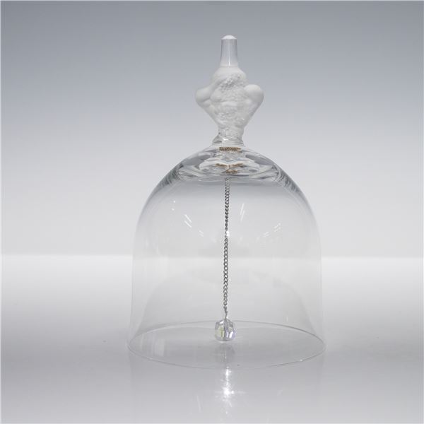 Crystal Bell with Frosted Handle