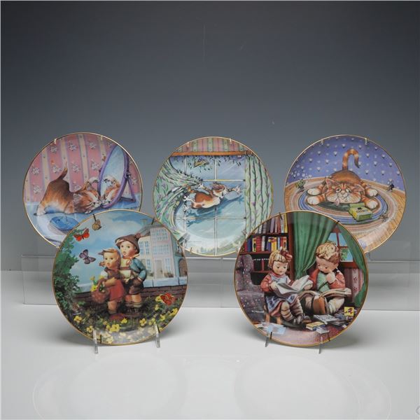 5pc Wanbury Mint Collector Plates, Patterson and Hummel