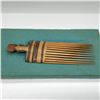 Image 2 : Hand Carved Wooden Comb on Wall Plaque