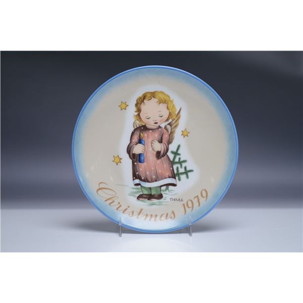 Schmid Christmas Plate 1979, Starlight Angel