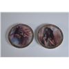 Image 1 : 2pc Bradford Editions Miniature Plates, Native Beauty Series