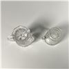 Image 4 : 2pc Glass Creamer and Teacup