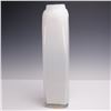 Image 2 : Mikasa Opal Mist Square Glass Vase