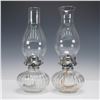 Image 4 : 3pc Group of Kerosene Lamps - Dietz and Lamplight Farms