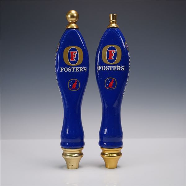 2pc Foster's Beer Tap Handles