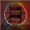 Image 3 : Miller Lite Rainbow Neon Bottle Cap Sign