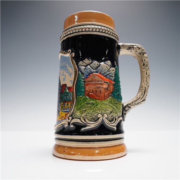 Old Germany Scene, German Beer Stein