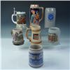 Image 1 : 7pc Ceramic and Stoneware Beer Stein Collection