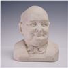 Image 1 : L. Lubiotto Signed Chalk Bust, Sir Winston Churchill