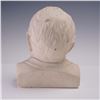 Image 3 : L. Lubiotto Signed Chalk Bust, Sir Winston Churchill