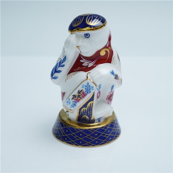 Royal Worcester Porcelain Candle Snuffer, Chinese Year of The Monkey