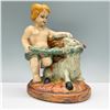 Image 1 : Vintage Ceramic Figurine, Child and Goat