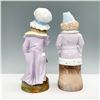 Image 2 : 2pc German Bisque Figurines, Musical Girl and Boy