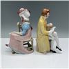 Image 2 : 2pc Porcelain Figurine Set, Regency Style Couple