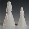 Image 1 : 2pc Coalport Porcelain Figurines, The Bride & The Bridesmaid