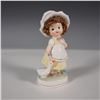 Image 1 : Napco Ware Bone China Figurine, Girl with Goose