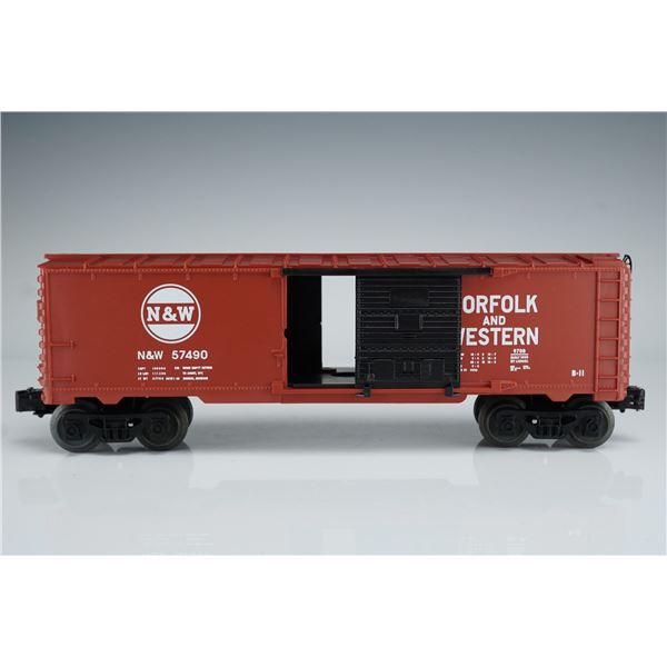 Lionel Boxcar, Norfolk and Western N&W 57490 with Box and Pamphlets