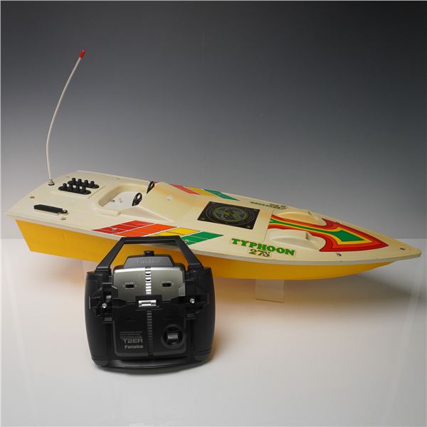 2pc ProStar Typhoon 275 Offshore Racer RC Boat with Futaba Controller