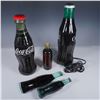 Image 2 : 5pc Coca-Cola Collectibles, Bottles and Replica Lamp
